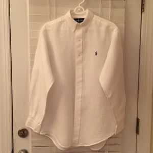 Polo Ralph Lauren linen classic button down